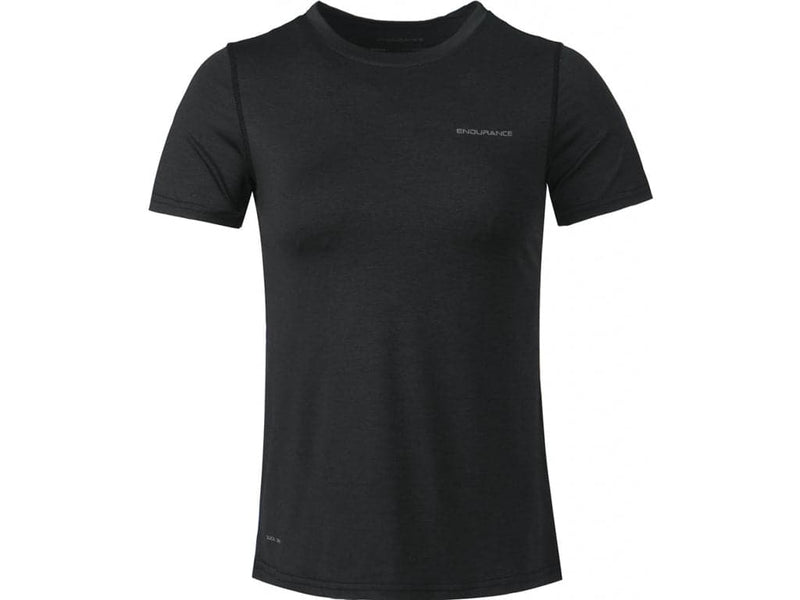 Se Endurance Maje Melange - T-shirt m. korte ærmer - Dame - Black - Str. 40 ❤ Kæmpe udvalg i Endurance ❤ Hurtig levering: 1 - 2 Hverdage samt billig fragt - Varenummer: CKP-5714201734194 og barcode / Ean: &