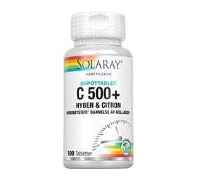 Se Solaray C-vitamin C500+ hyben, citron 100 tabletter DATOVARE 04/2024 ❤ Stort online udvalg i Solaray ❤ Hurtig levering: 1 - 2 Hverdage samt billig fragt - Varenummer: HG-7936-1 og barcode / Ean: &