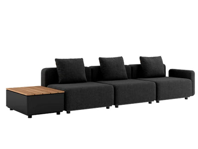 Se Cobana Lounge Sofa - 4 pers. m/Patio Storage Table inkl. puder - Black - SACKit ❤ Stort online udvalg i SACKit ❤ Hurtig levering: 1 - 2 Hverdage samt billig fragt ❤ Varenummer: TEN-Cobana_Sofa_4_patio_black og barcode / Ean: på lager - Udsalg på Producenter > SACKit > SACKit Lounge sofaer - Over 360 kendte mærker på udsalg