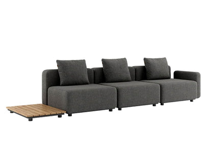 Se Cobana Lounge Sofa - 4 pers. m/sidebord inkl. puder - Grey - SACKit ❤ Stort online udvalg i SACKit ❤ Hurtig levering: 1 - 2 Hverdage samt billig fragt ❤ Varenummer: TEN-Cobana_Sofa_4_table_grey og barcode / Ean: på lager - Udsalg på Producenter > SACKit > SACKit Lounge sofaer - Over 360 kendte mærker på udsalg