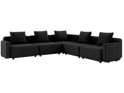 Se Cobana Lounge Sofa - Hjørnesofa m/Arm. inkl. puder - Black - SACKit ❤ Stort online udvalg i SACKit ❤ Hurtig levering: 1 - 2 Hverdage samt billig fragt ❤ Varenummer: TEN-Cobana_Sofa_corner_arm_black og barcode / Ean: på lager - Udsalg på Producenter > SACKit > SACKit Lounge sofaer - Over 360 kendte mærker på udsalg