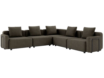 Se Cobana Lounge Sofa - Hjørnesofa m/Arm. inkl. puder - Brown - SACKit ❤ Stort online udvalg i SACKit ❤ Hurtig levering: 1 - 2 Hverdage samt billig fragt ❤ Varenummer: TEN-Cobana_Sofa_corner_arm_brown og barcode / Ean: på lager - Udsalg på Producenter > SACKit > SACKit Lounge sofaer - Over 360 kendte mærker på udsalg