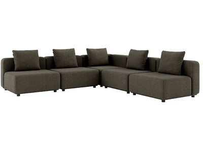 Se Cobana Lounge Sofa - Hjørnesofa u/Arm. inkl. puder - Brown - SACKit ❤ Stort online udvalg i SACKit ❤ Hurtig levering: 1 - 2 Hverdage samt billig fragt ❤ Varenummer: TEN-Cobana_Sofa_corner_brown og barcode / Ean: på lager - Udsalg på Producenter > SACKit > SACKit Lounge sofaer - Over 360 kendte mærker på udsalg