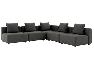 Se Cobana Lounge Sofa - Hjørnesofa u/Arm. inkl. puder - Grey - SACKit ❤ Stort online udvalg i SACKit ❤ Hurtig levering: 1 - 2 Hverdage samt billig fragt ❤ Varenummer: TEN-Cobana_Sofa_corner_grey og barcode / Ean: på lager - Udsalg på Producenter > SACKit > SACKit Lounge sofaer - Over 360 kendte mærker på udsalg