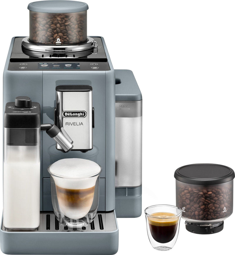 Se DeLonghi Rivelia EXAM440.55.G kaffemaskine (pebble grey) ❤ Stort online udvalg i Delonghi ❤ Hurtig levering: 1 - 2 Hverdage samt billig fragt ❤ Varenummer: ELG-633390 og barcode / Ean: 8004399026636 på lager - Udsalg på Espressomaskine - Over 454 design brands på udsalg