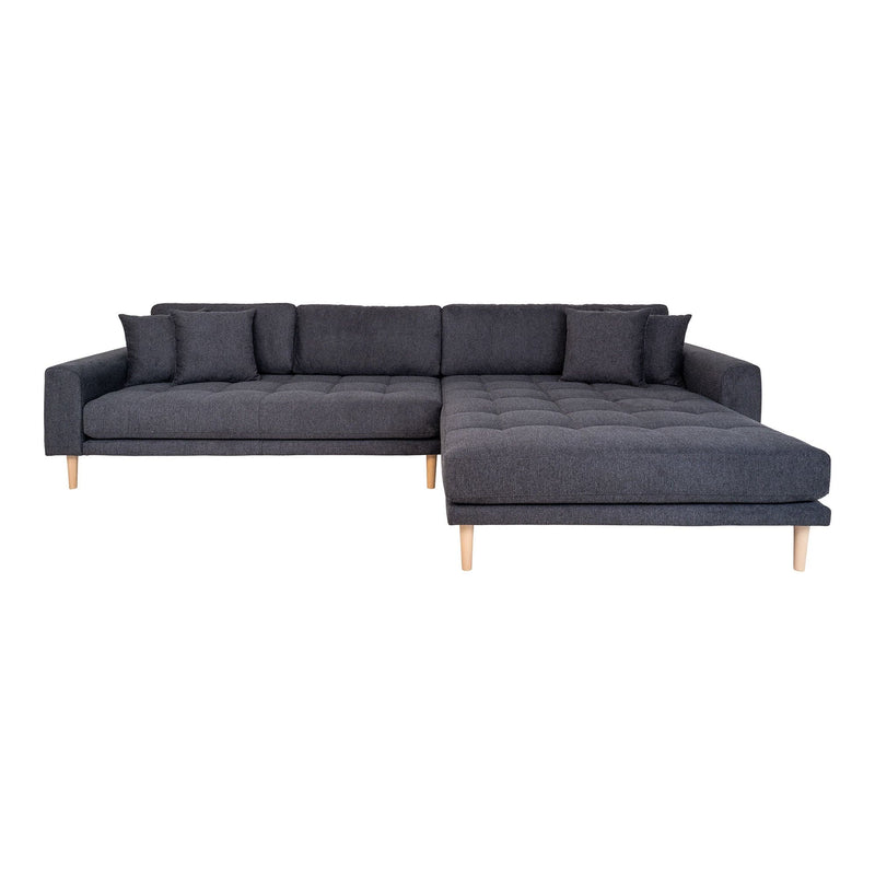 Se House Nordic - Lido Lounge Sofa, mørkegrå, højrevendt HN1045 ❤ Stort online udvalg i House Nordic ❤ Hurtig levering: 1 - 2 Hverdage samt billig fragt - Varenummer: BGH-47670934045002 og barcode / Ean: &