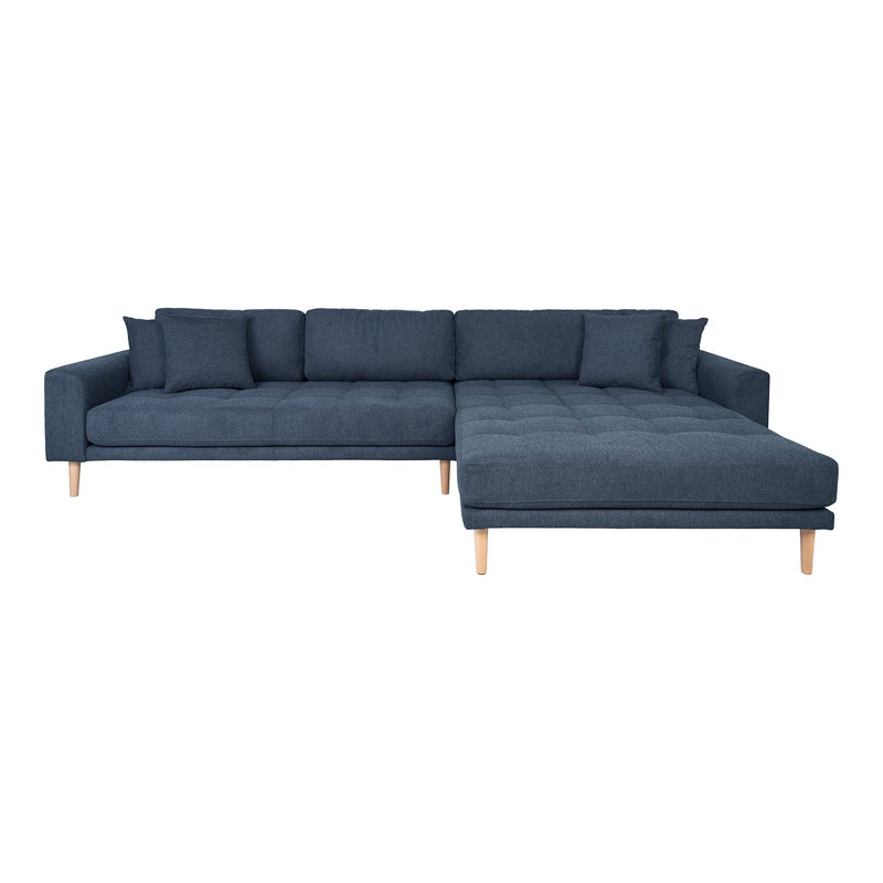 Se House Nordic - Lido Lounge Sofa højrevendt, mørkeblå HN1035 ❤ Stort online udvalg i House Nordic ❤ Hurtig levering: 1 - 2 Hverdage samt billig fragt - Varenummer: BGH-47670933717322 og barcode / Ean: &