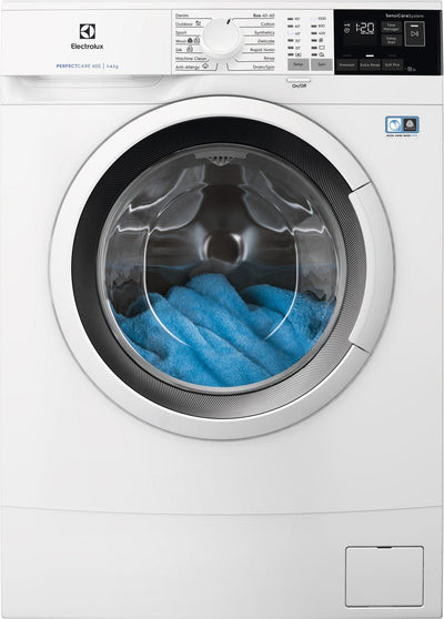 Se Electrolux PerfectCare 600 slim vaskemaskine EW6S5404E1 ❤ Stort online udvalg i Electrolux ❤ Hurtig levering: 1 - 2 Hverdage samt billig fragt ❤ Varenummer: ELG-204681 og barcode / Ean: 7332543764723 på lager - Udsalg på Vaskemaskine - Over 454 design brands på udsalg