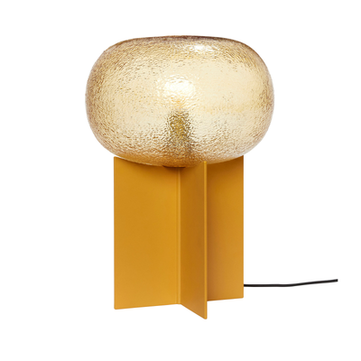 Se Hübsch Interiør Podium - Bordlampe i glas, amber ❤ Stort online udvalg i Hübsch Interiør ❤ Hurtig levering: 1 - 2 Hverdage samt billig fragt ❤ Varenummer: BYH-2351024 og barcode / Ean: 5712772117972 på lager - Udsalg på Bordlamper - Over 324 kendte brands på udsalg