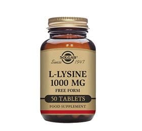 Se Solgar L-Lysine 1000 mg 50 tabl. DATOVARE 12/2023 ❤ Stort online udvalg i KopK ❤ Hurtig levering: 1 - 2 Hverdage samt billig fragt - Varenummer: HG-52999-1 og barcode / Ean: &