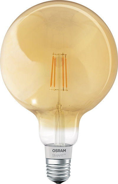 Se Ledvance Smart+ LED E27 globepære (amber) ❤ Stort online udvalg i Ledvance ❤ Hurtig levering: 1 - 2 Hverdage samt billig fragt ❤ Varenummer: ELG-145566 og barcode / Ean: 4058075208599 på lager - Udsalg på Lamper & belysning - Over 454 kendte mærker på udsalg