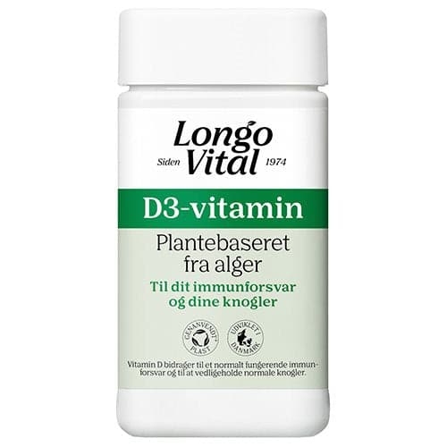 Se Longo Vital D3-vitamin 25 Î¼g - 180 tabletter DATOVARE 04-2024 ❤ Stort online udvalg i KopK ❤ Hurtig levering: 1 - 2 Hverdage samt billig fragt - Varenummer: HG-51605-3 og barcode / Ean: &