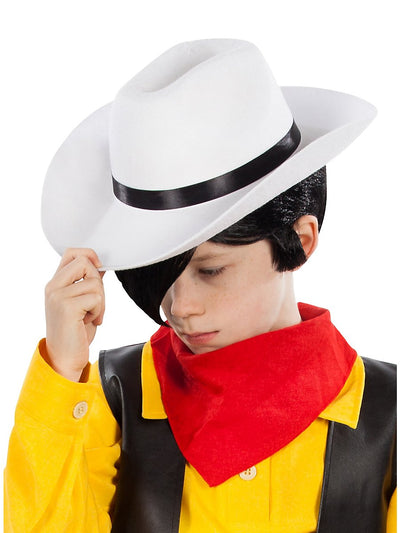 Se Lucky Luke Cowboy Hat til Børn ✔ Kæmpe udvalg i Mask World ✔ Hurtig levering: 1 - 2 Hverdage samt billig fragt - Varenummer: MMA-210135744 og barcode / Ean: '4260457594163 på lager - Udsalg på Cowboy og Indianer Spar op til 53% - Over 454 design brands på udsalg