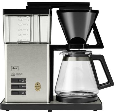 Se Melitta Aroma Signature kaffemaskine ❤ Stort online udvalg i Melitta ❤ Hurtig levering: 1 - 2 Hverdage samt billig fragt ❤ Varenummer: ELG-MEL20749 og barcode / Ean: 4006508207497 på lager - Udsalg på Kaffemaskine - Over 434 design mærker på udsalg