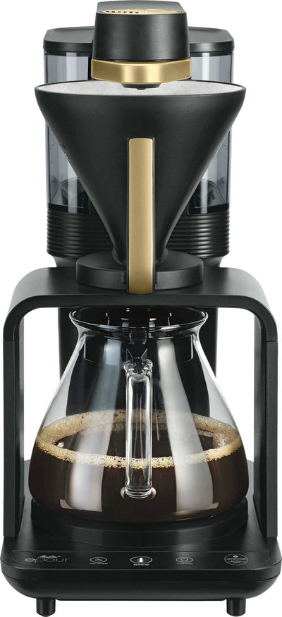 Se Melitta EPOUR kaffemaskine MEL22425 (sort/guld) ❤ Stort online udvalg i Melitta ❤ Hurtig levering: 1 - 2 Hverdage samt billig fragt ❤ Varenummer: ELG-315439 og barcode / Ean: 4006508224258 på lager - Udsalg på Kaffemaskine - Over 785 kendte brands på udsalg