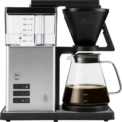 Se Melitta One filterkaffemaskine 22749 (stål) ❤ Stort online udvalg i Melitta ❤ Hurtig levering: 1 - 2 Hverdage samt billig fragt ❤ Varenummer: ELG-622154 og barcode / Ean: 4006508227495 på lager - Udsalg på Kaffemaskine - Over 454 design mærker på udsalg