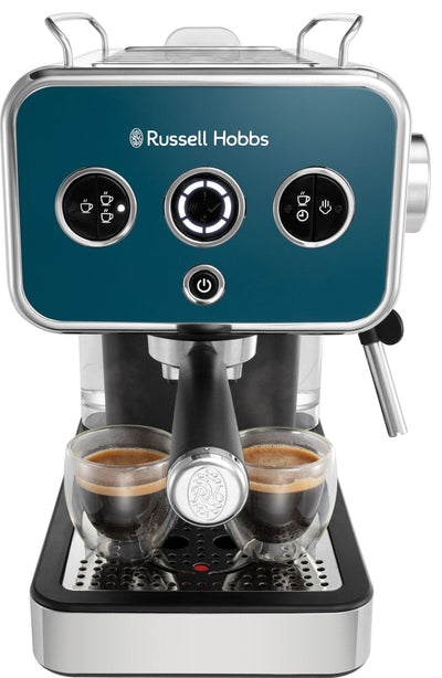 Se Russell Hobbs Distinctions espressomaskine 26451-56 (ocean blue) ❤ Stort online udvalg i Russell Hobbs ❤ Hurtig levering: 1 - 2 Hverdage samt billig fragt ❤ Varenummer: ELG-514572 og barcode / Ean: 5038061141443 på lager - Udsalg på Espressomaskine - Over 454 kendte brands på udsalg