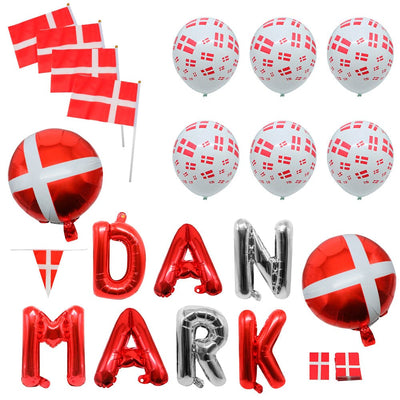 Se Danmark Oppyntningssæt med Balloner & Flag ❤ Kæmpe udvalg i stockgroup ❤ Hurtig levering: 1 - 2 Hverdage samt billig fragt - Varenummer: CPD-SG777806223 og barcode / Ean: '5740007806223 på lager - Udsalg på Bolig og fritid Spar op til 59% - Over 434 design brands på udsalg