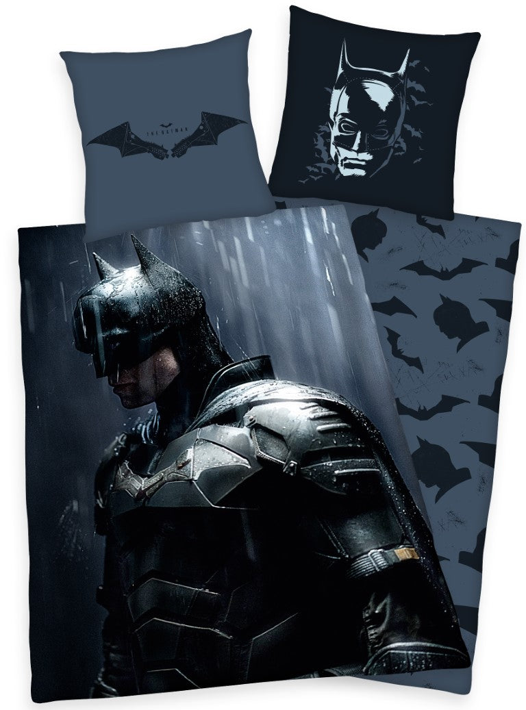 Se The Batman Sengetøj - 100 procent bomuld ✔ Kæmpe udvalg i  mmaction ✔ Hurtig levering: 1 - 2 Hverdage samt billig fragt - Varenummer: MMA-2010217 og barcode / Ean: &