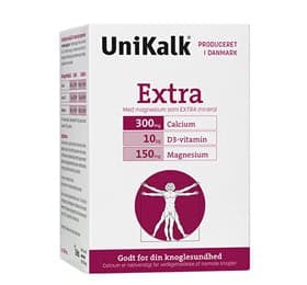 Se UniKalk Extra &bull; 160 tab. DATOVARE 03/2024 ❤ Stort online udvalg i KopK ❤ Hurtig levering: 1 - 2 Hverdage samt billig fragt - Varenummer: HG-50958-1 og barcode / Ean: '5702071501121 på lager - Udsalg på Sundhed Spar op til 67% - Over 312 kendte brands på udsalg