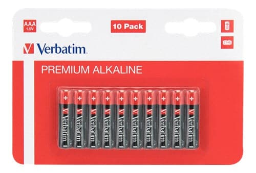 Se Verbatim 10 stk AAA batterier ❤ Stort online udvalg i Verbatim ❤ Hurtig levering: 1 - 2 Hverdage samt billig fragt ❤ Varenummer: MMA-629062 og barcode / Ean: &