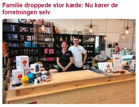 Familie droppede stor kæde: Nu kører de forretningen selv - Fra Detailfolk.dk onsdag den 4 september 2019