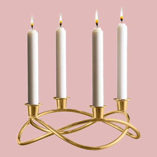 Vær kreativ med Georg Jensen Season lysestagen