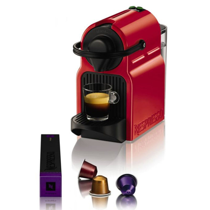 Kaffemaskine til Kapsler Krups Nespresso Inissia XN100510 0,7 L 19 bar 1270W Plastik Rød 700 ml 800 ml 1 L (Kapselkaffemaskine)