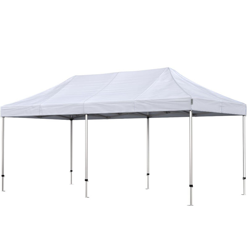 Foldetelt Komplet 3x6m HEXA Heavy Duty - Hvid