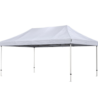 Foldetelt Komplet 4x6m HEXA Heavy Duty - Hvid