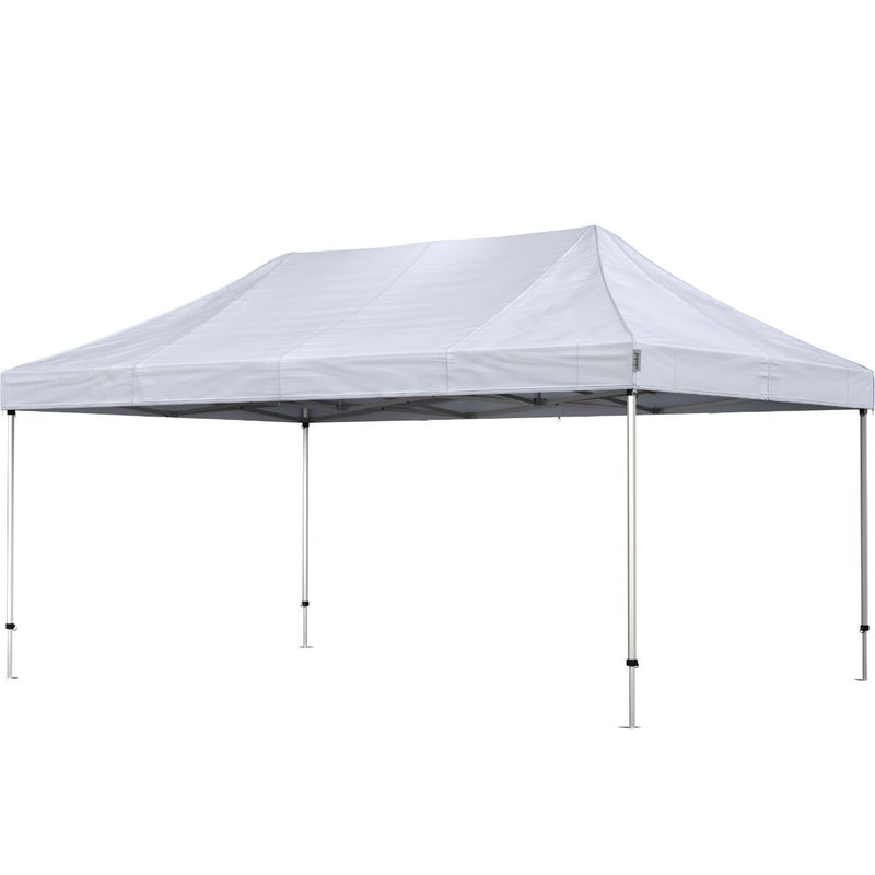 Foldetelt Komplet 4x6m HEXA Heavy Duty - Hvid