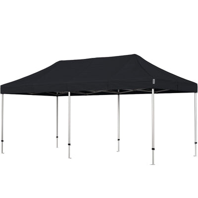 Foldetelt Komplet 3x6m HEXA Heavy Duty - Sort