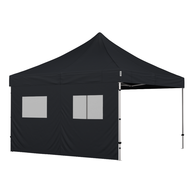 StandUp 2-delt side m/vindue 4m - Sort