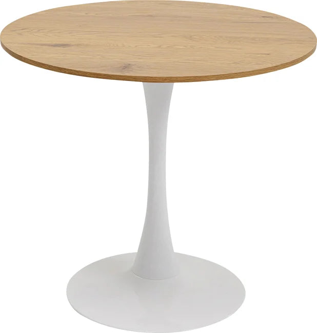 Se KARE DESIGN Schickeria spisebord, rund - laminat m. egetræslook og hvid stål (Ø80) ❤ Kæmpe udvalg i Kare Design - Køb online på udsalg og tilbud lige nu ❤ Billig fragt og hurtig levering - Varenummer: Boboonline-106416 og barcode / Ean: 4025621867920 på lager - Udsalg på Møbler,Borde,Spiseborde Spar stort – op til 71% - Eksklusivt udsalg på over 2.739 brands