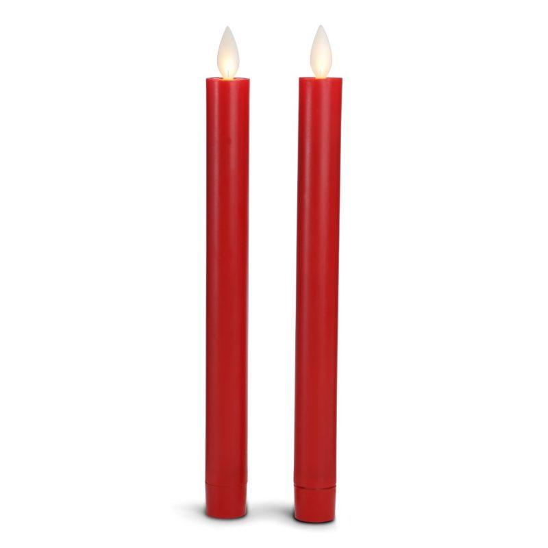 Se LED kronelys plastik - 2 stk. - 222 cm - m/3D flamme - (flere farver) - Rød ✔ Kæmpe udvalg i Satana - Køb online på udsalg og tilbud lige nu ✔ Meget billig fragt og hurtig levering - Varenummer: Satana-391483 på lager - Udsalg på Personlig pleje > Få op til 63% i rabat - Over 1.798 brands samlet på udsalg