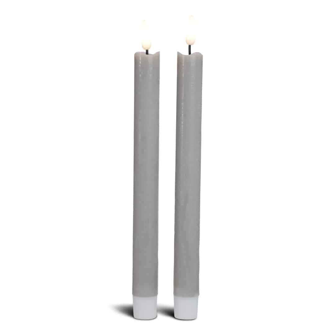 Se LED kronelys stearin - 2 stk. - 222 cm - m/3D flamme - (flere farver) - Grå ✔ Kæmpe udvalg i Satana - Køb online på udsalg og tilbud lige nu ✔ Super billig fragt og lynhurtig levering - Varenummer: Satana-391443 på lager - Udsalg på Plantforce - Third Wave Nutrition > Få op til 67% i rabat - Over 1.798 brands samlet på udsalg