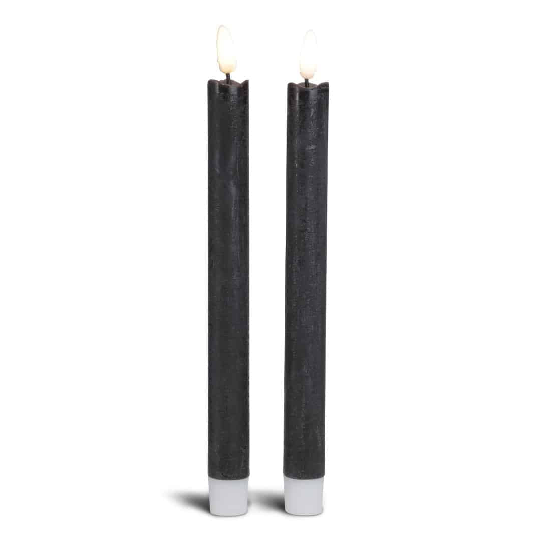Se LED kronelys stearin - 2 stk. - 222 cm - m/3D flamme - (flere farver) - Sort ✔ Kæmpe udvalg i Satana - Køb online på udsalg og tilbud lige nu ✔ Meget billig fragt og hurtig levering - Varenummer: Satana-391440 på lager - Udsalg på Sundhed > Håndsæbe > Spar stort – op til 71% - Eksklusivt udsalg på over 2.739 brands