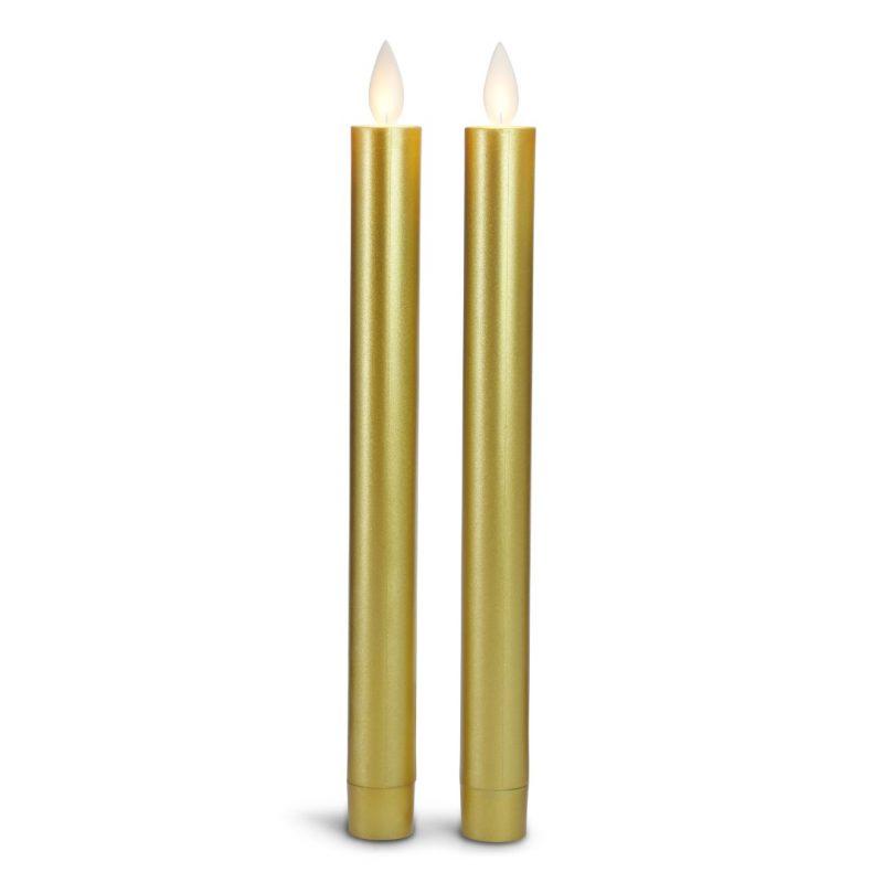 Se LED kronelys plastik - 2 stk. - 222 cm - m/3D flamme - (flere farver) - Guld ✔ Kæmpe udvalg i Satana - Køb online på udsalg og tilbud lige nu ✔ Billig fragt • Hurtig levering - Varenummer: Satana-391481 på lager - Udsalg på Personlig pleje > Op til 57% rabat - Mere end 1.329 populære mærker på udsalg