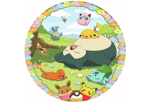 Ravensburger puslespil med 500 brikker og motivet Blooming Pokémon