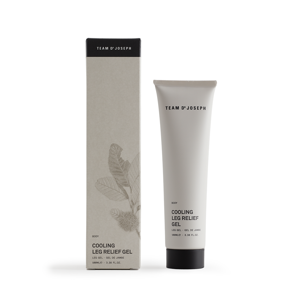 Cooling Leg Relief Gel fra Team Dr. Joseph, kølende letvægtsgel til benene