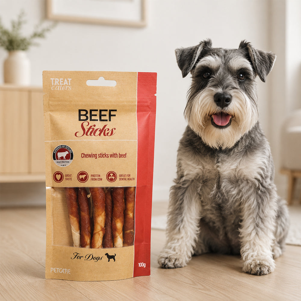 Se Treat Eaters - Smagfulde tyggepinde med oksekød til hunde 100 g ✔ Kæmpe udvalg i Satana - Køb online på udsalg og tilbud lige nu ✔ Super billig fragt og lynhurtig levering - Varenummer: Satana-44218931871822 på lager - Udsalg på Sundhed > Spar stort – op til 71% - Over 2.739 kendte mærker online