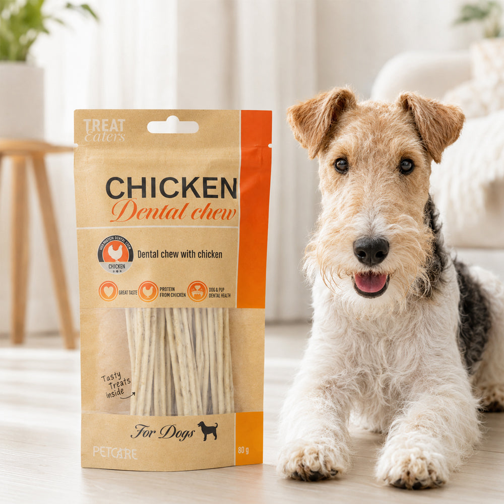 Se Treat Eaters Dental Chews - Tandplejende godbidder til hunde 80 g ✔ Kæmpe udvalg i Satana - Køb online på udsalg og tilbud lige nu ✔ Hurtig levering til lave fragtpriser - Varenummer: Satana-44218913488974 på lager - Udsalg på Sundhed > Spar stort – op til 53% - Over 2.739 kendte brands på stort udsalg