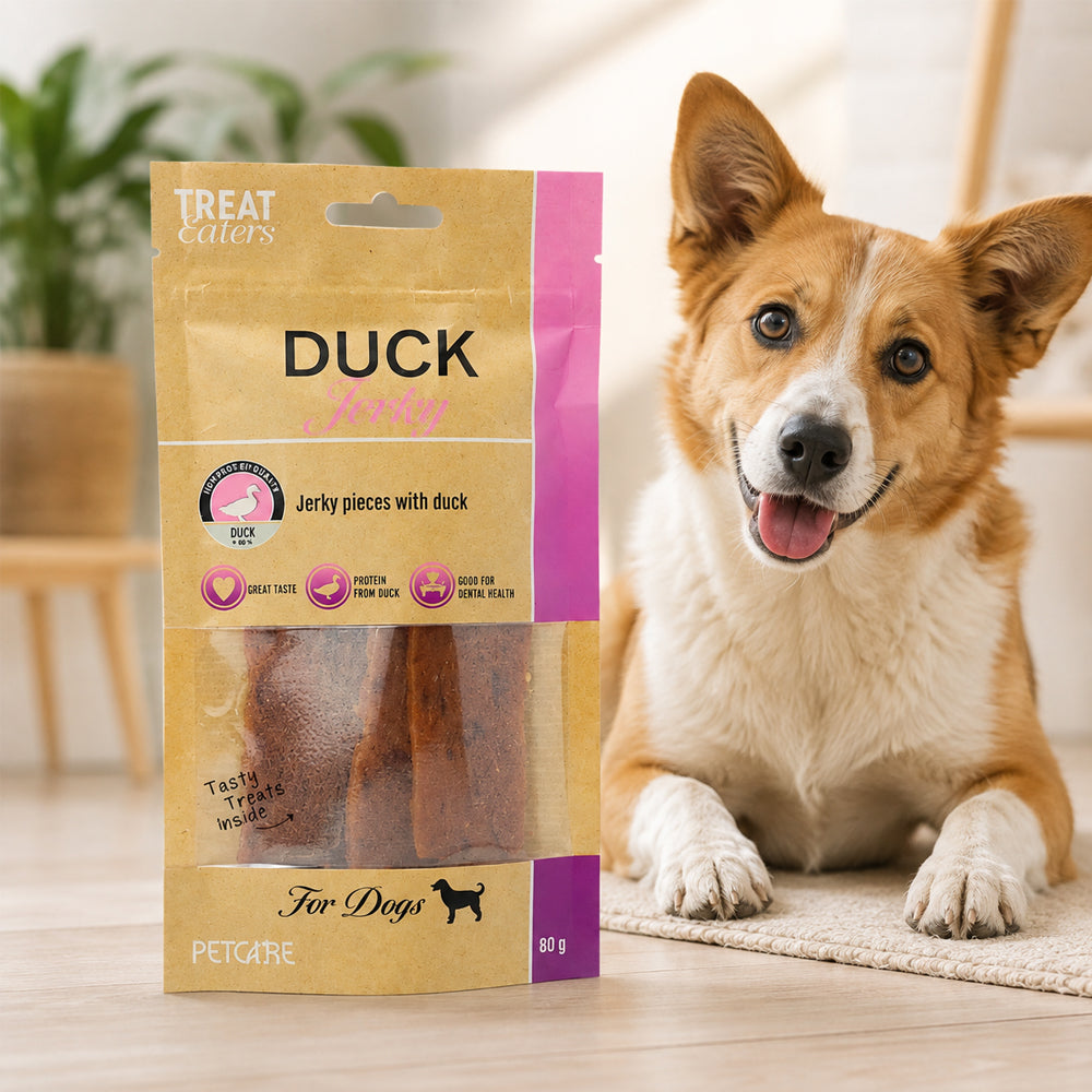 Se Treat Eaters - Bløde Andestrips til hunde 80 g ✔ Kæmpe udvalg i Satana - Køb online på udsalg og tilbud lige nu ✔ Billig fragt • Hurtig levering - Varenummer: Satana-44218945175630 på lager - Udsalg på Sundhed > Spar helt op til 79% - Kæmpe udsalg på over 739 brands