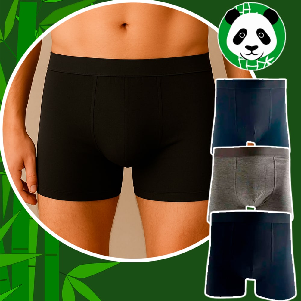Se 3 par Bambus Boxershorts til Mænd - Bløde & Åndbare Underbukser - EU XL ✔ Kæmpe udvalg i Satana - Køb online på udsalg og tilbud lige nu ✔ Billig fragt og hurtig levering - Varenummer: Satana-1349066 på lager - Udsalg på Sundhed > Immunforsvar > Bolcher Op til 63% rabat - Over 1.329 brands på online udsalg
