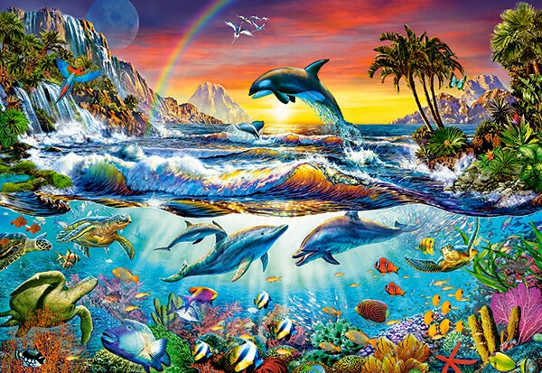 Castorland puslespil Paradise Cove med 300 brikker