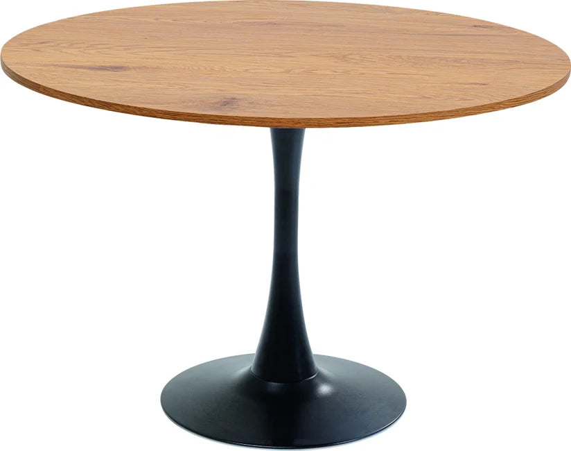 Se KARE DESIGN Schickeria spisebord, rund - laminat m. egetræslook og sort stål (Ø110) ❤ Kæmpe udvalg i Kare Design - Køb online på udsalg og tilbud lige nu ❤ Hurtig levering til lave fragtpriser - Varenummer: Boboonline-106413 og barcode / Ean: 4025621869627 på lager - Udsalg på Møbler,Borde,Spiseborde Op til 57% rabat - Over 1.329 brands på online udsalg