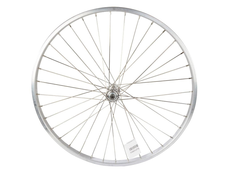 Se Schürmann 26" forhjul - Aluminiumsfælg - 21-559 - Quick Release - Sølv ✔ Kæmpe udvalg i  Schürmann ✔ Hurtig levering: 1 - 2 Hverdage samt billig fragt - Varenummer: CKP-4250311322025 og barcode / Ean: &