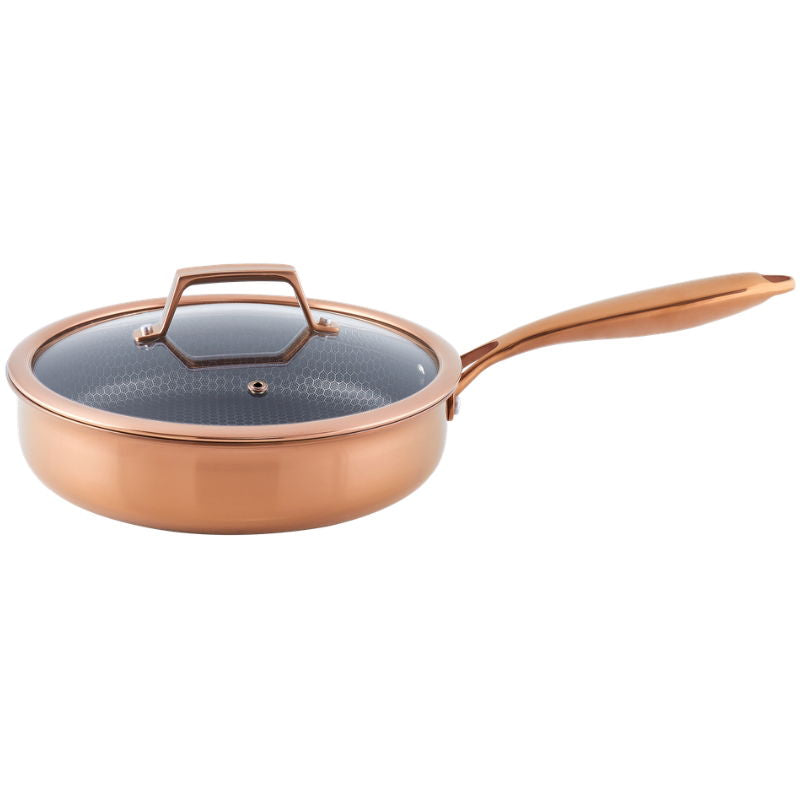 Se HÃ¢ws Santo Sauterpande 24 Cm Med Låg Og Hybridbelægning - Rose Gold ✔ Kæmpe udvalg i HÃ¢ws Santo - Køb online på udsalg og tilbud lige nu ✔ Billig fragt og hurtig levering - Varenummer: Barlife-1488961 og 5712087103899 på lager - Udsalg på Køkken - Køkkenartikler - Gryder & Pander Spar stort – op til 59% - Over 2.739 mærker med kæmpe udsalg
