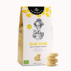 Pakke Céline Citron glutenfri shortbread-småkager fra Generous