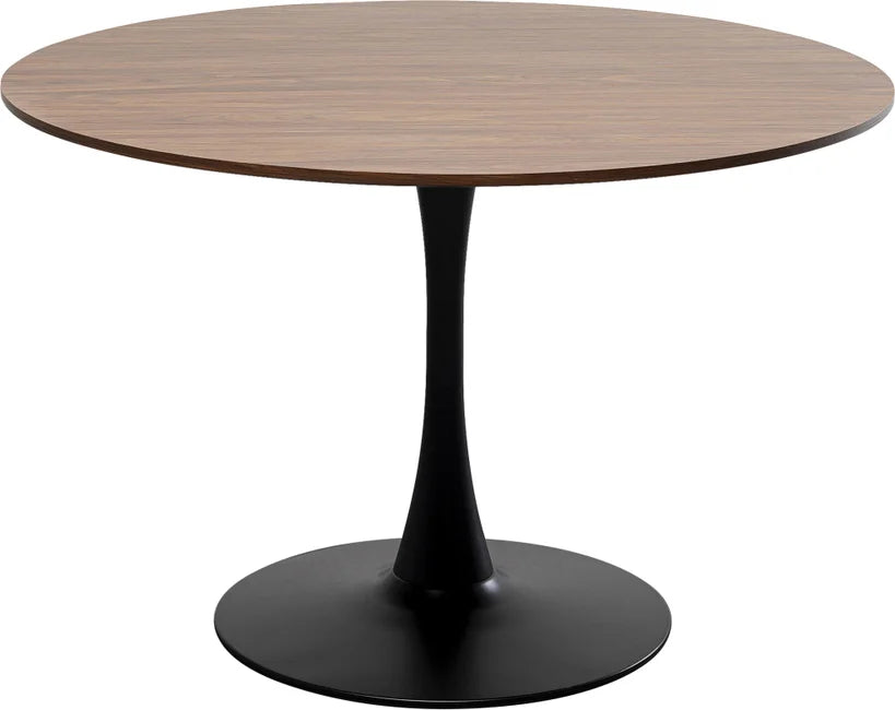 Se KARE DESIGN Schickeria spisebord, rund - valnøddefarvet laminat og sort stål (Ø110) ❤ Kæmpe udvalg i Kare Design - Køb online på udsalg og tilbud lige nu ❤ Hurtig levering til lave fragtpriser - Varenummer: Boboonline-106426 og barcode / Ean: 4025621867951 på lager - Udsalg på Møbler,Borde,Spiseborde Spar stort – op til 53% - Over 2.739 kendte brands på stort udsalg